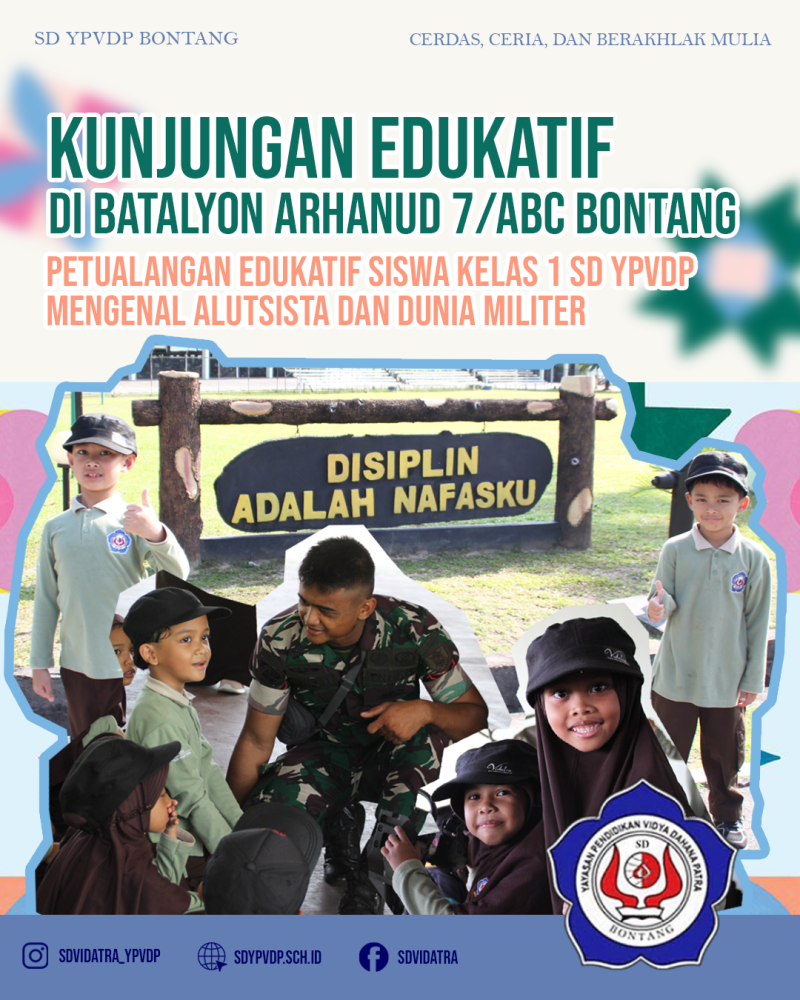 Kunjungan Edukatif di Batalyon Arhanud 7/ABC Bontang